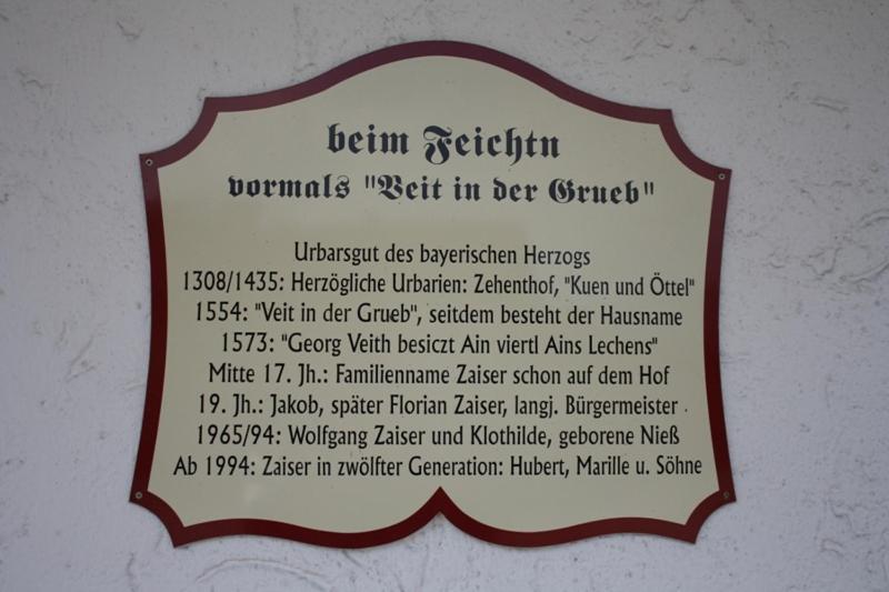 Feichten-Hof Zaiser Zimmer 施莱兴 外观 照片